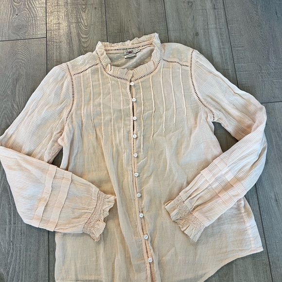 Faherty Tops - Faherty Organic Cotton Blouse